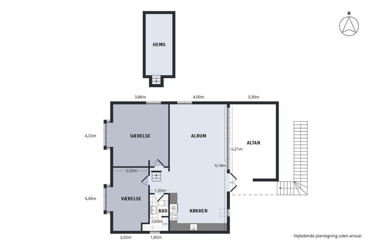 Sunny 1St Floor Apartment Tisvildeleje Ngoại thất bức ảnh